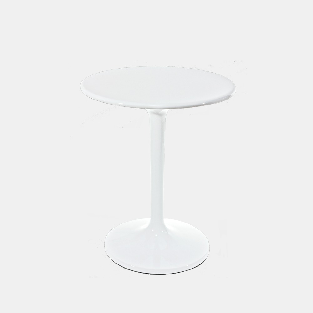 테이블 / 석궁 / 유광, 상판-다리 일체형 / Ø600 / H700mm